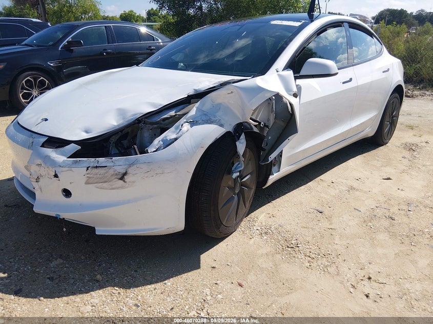 TESLA MODEL 3 2025 VIN 5YJ3E1EA2SF117122