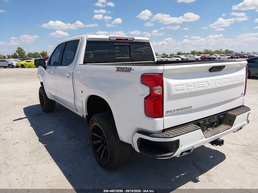 Vin: 3gcpyfel5mg302477, lot: 46569825, chevrolet silverado 1500 4wd  short bed lt trail boss 20213