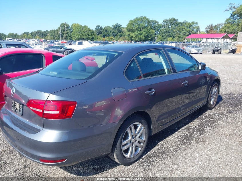 Vin: 3vw2k7aj2fm242181, lot: 46569827, volkswagen jetta 2.0l s 20154
