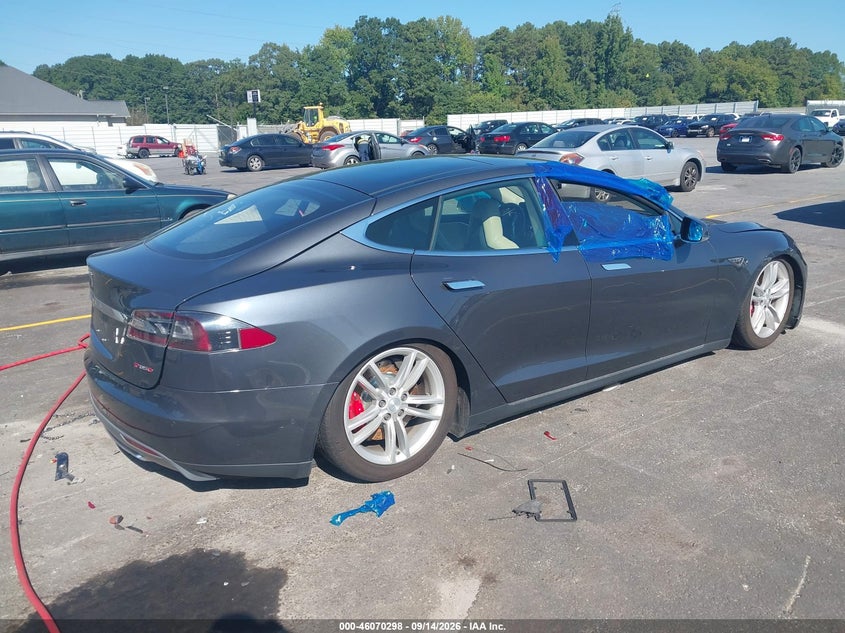 Vin: 5yjsa1h20ffp79587, lot: 46569833, tesla model s 70d/85d/p85d 20154