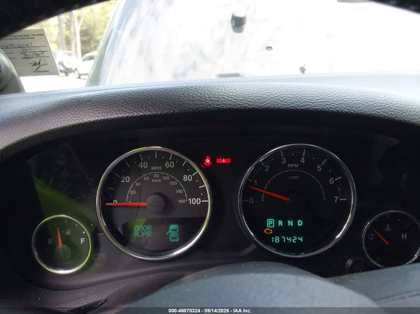 2013 JEEP WRANGLER UNLIMITED auction photo 7