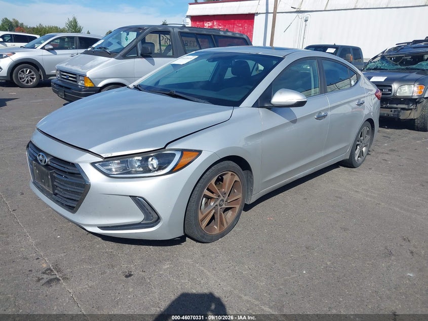 2017 HYUNDAI ELANTRA auction photo 2