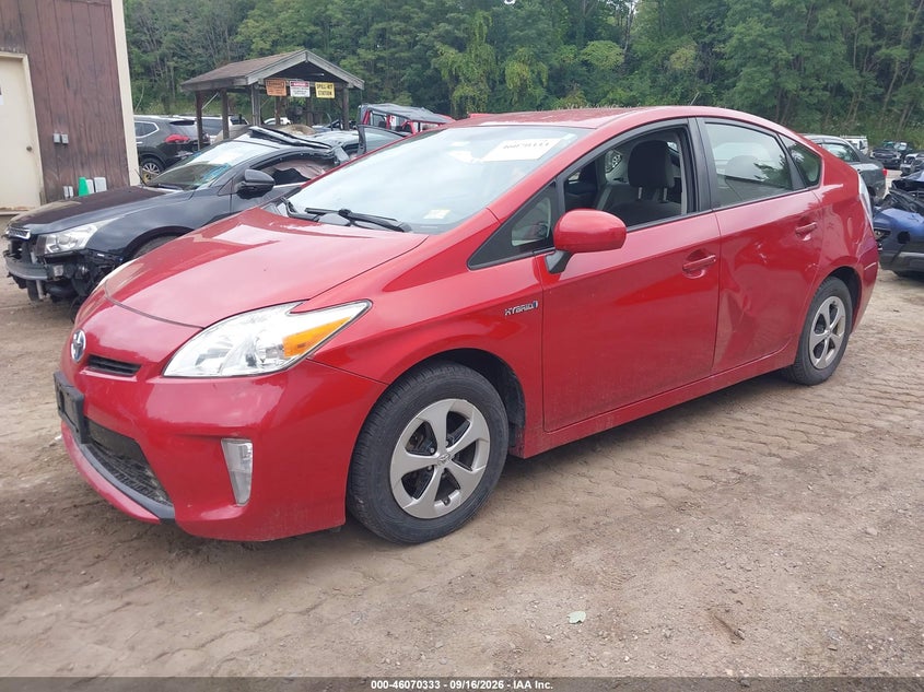 Vin: jtdkn3du8c5465853, lot: 46569868, toyota prius three 20122