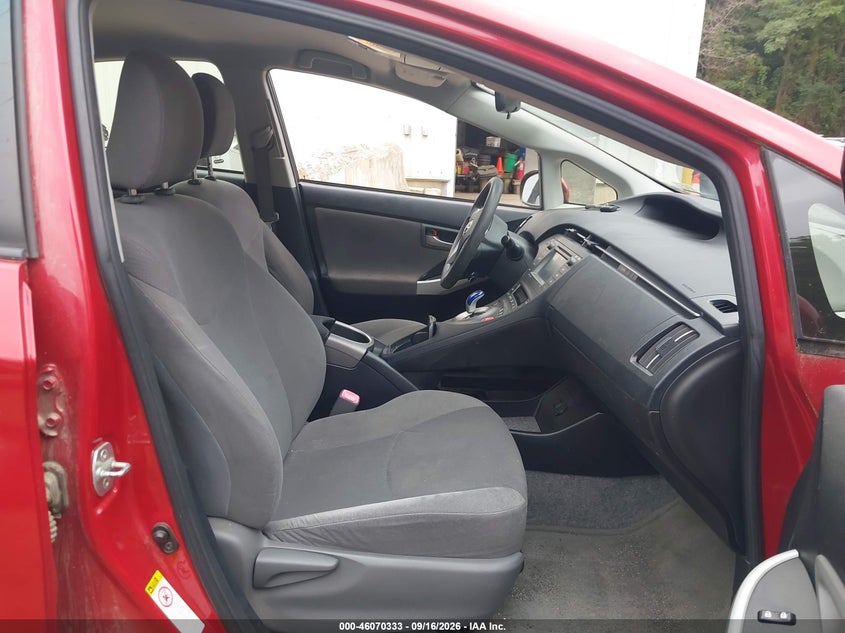 TOYOTA PRIUS 2012 VIN JTDKN3DU8C5465853