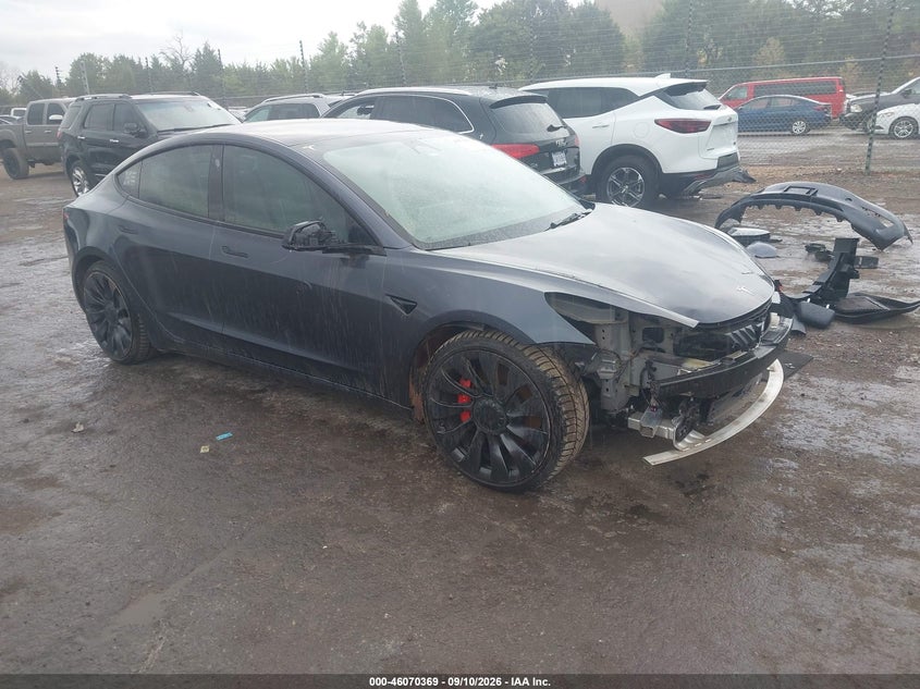 2021 TESLA MODEL 3 auction photo 1