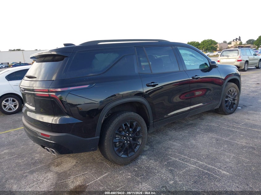 Vin: 1gnergks4rj201465, lot: 46569968, chevrolet traverse fwd lt 20244