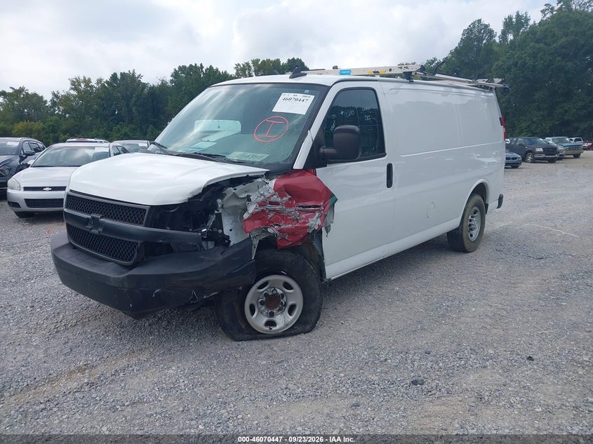 Vin: 1gcwgafp3m1311843, lot: 46569981, chevrolet express cargo rwd 2500 regular wheelbase wt 20212