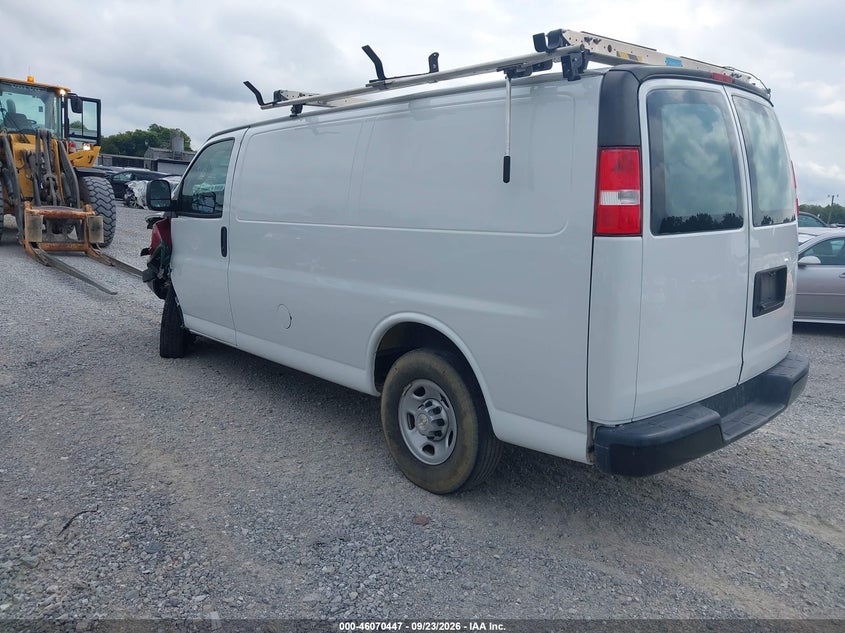 Vin: 1gcwgafp3m1311843, lot: 46569981, chevrolet express cargo rwd 2500 regular wheelbase wt 20213