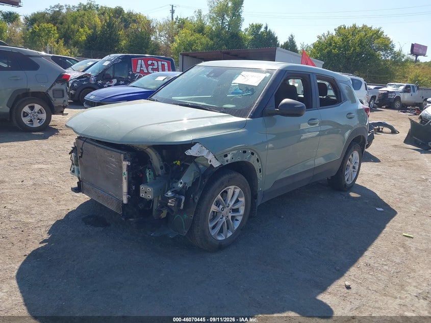 Vin: kl79mnsl8tb038663, lot: 46569983, chevrolet trailblazer awd ls 20262