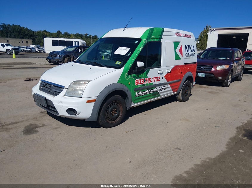Vin: nm0ks9bn4ct114390, lot: 46570015, ford transit connect xlt 20122