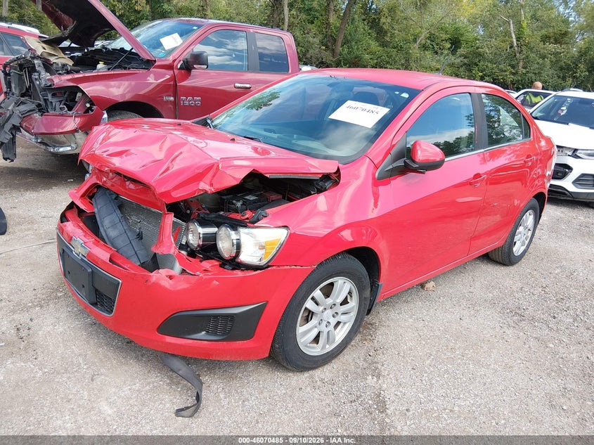 Vin: 1g1jc5sb3e4139619, lot: 46570020, chevrolet sonic lt auto 20142