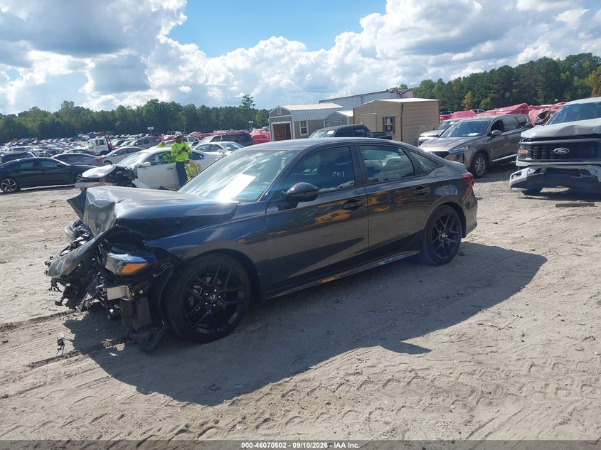 Vin: 2hgfe2f54th536669, lot: 46570037, honda civic sport 20262