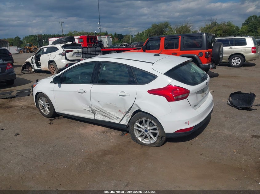 Vin: 1fadp3k26jl238891, lot: 46570043, ford focus se 20183