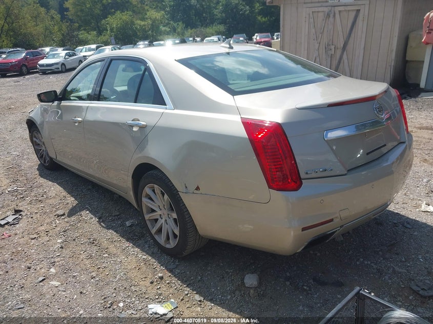 Vin: 1g6ax5sxxe0180816, lot: 46570054, cadillac cts luxury 20143