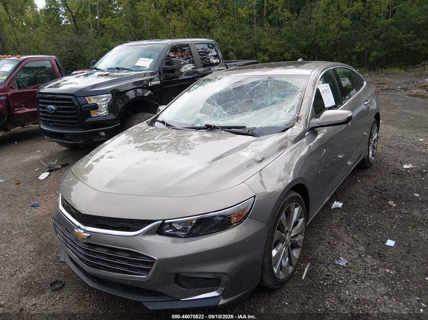 Vin: 1g1ze5sx7jf164725, lot: 46570057, chevrolet malibu premier 20182