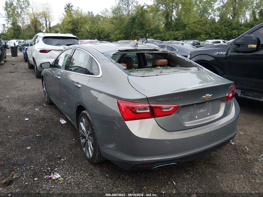 Vin: 1g1ze5sx7jf164725, lot: 46570057, chevrolet malibu premier 20183