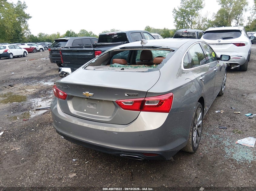 Vin: 1g1ze5sx7jf164725, lot: 46570057, chevrolet malibu premier 20184