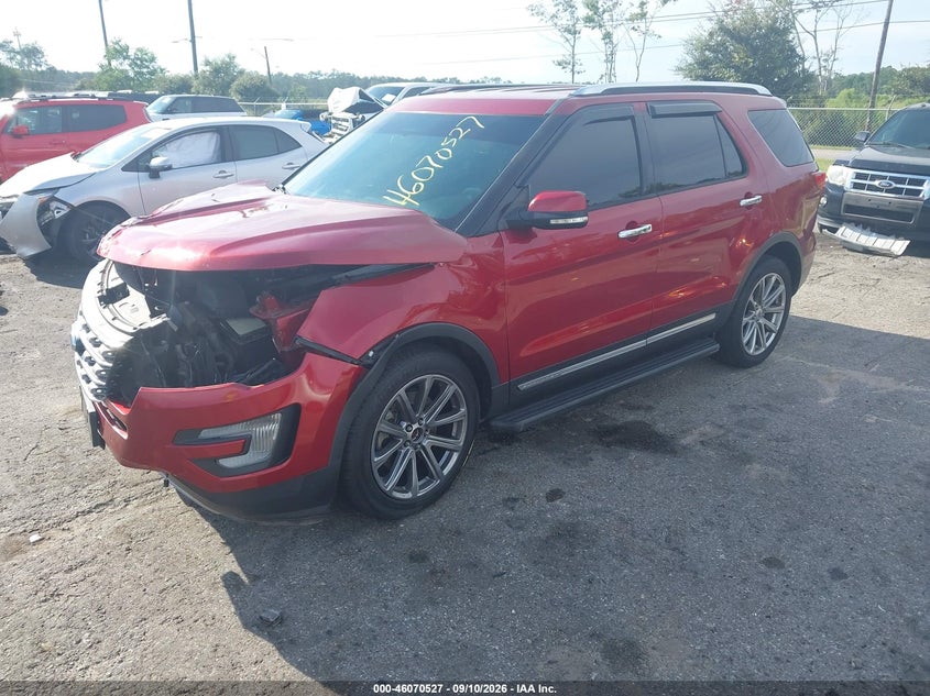 Vin: 1fm5k7f88hgc51966, lot: 46570062, ford explorer limited 20172