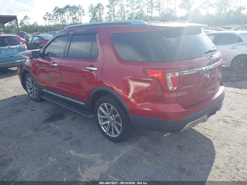 Vin: 1fm5k7f88hgc51966, lot: 46570062, ford explorer limited 20173