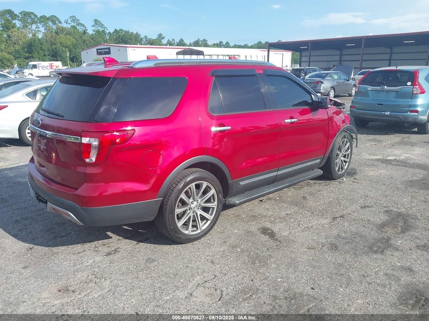 Vin: 1fm5k7f88hgc51966, lot: 46570062, ford explorer limited 20174