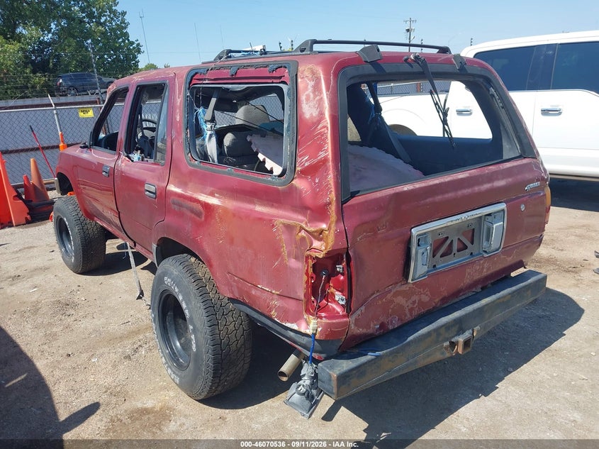 1991 TOYOTA 4RUNNER auction photo 3