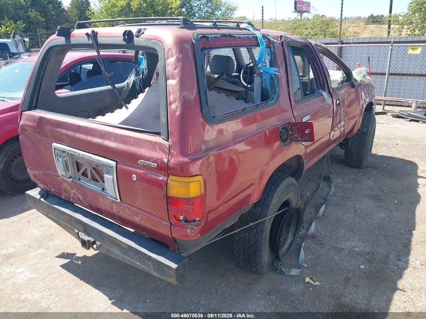 1991 TOYOTA 4RUNNER auction photo 4
