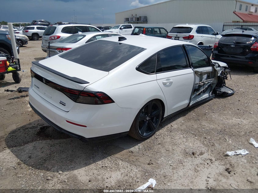 2025 HONDA ACCORD HYBRID auction photo 4