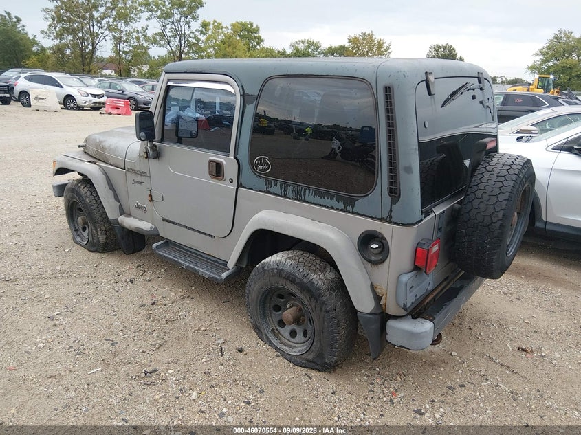 2002 JEEP WRANGLER auction photo 3