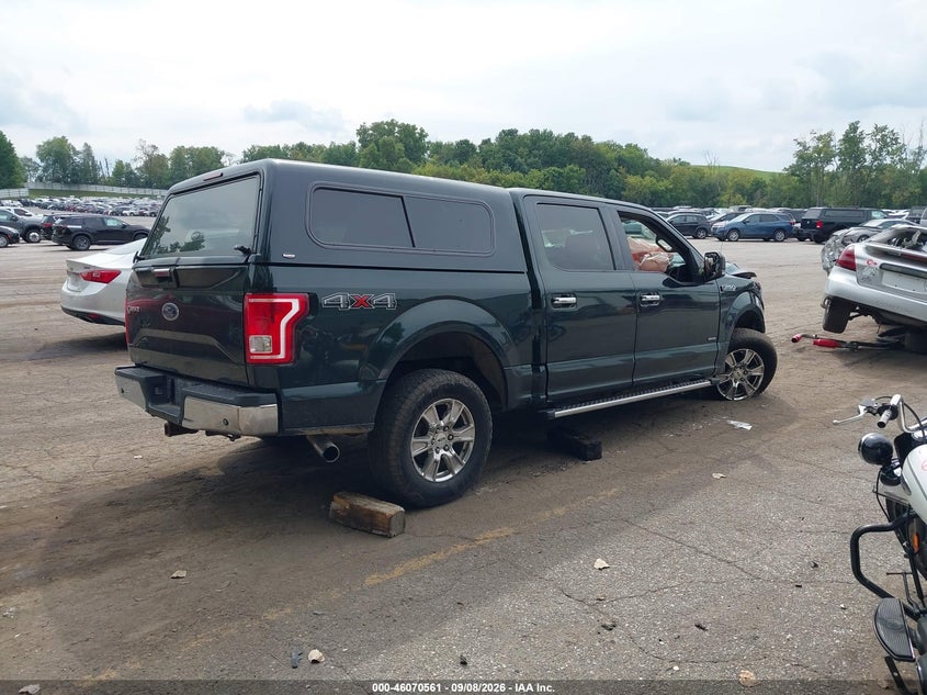 Vin: 1ftew1ep8gfb00242, lot: 46570096, ford f-150 xlt 20164