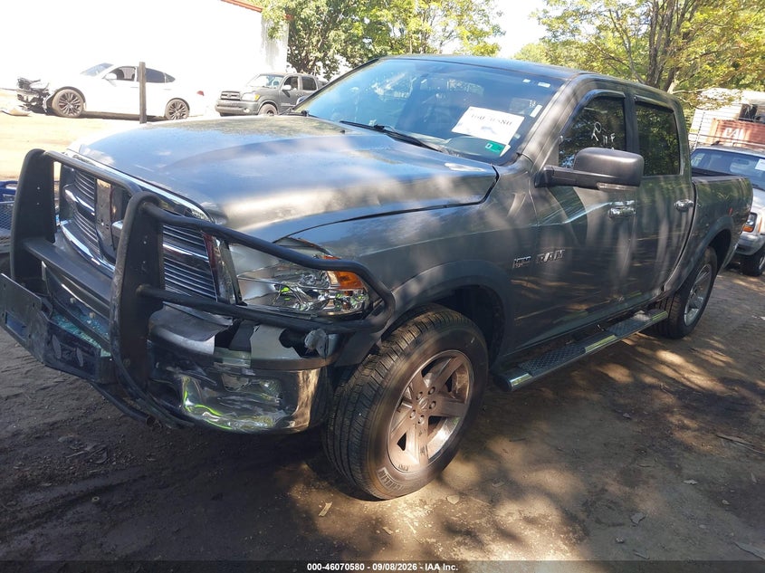 Vin: 1d7rv1ct2as206940, lot: 46570115, dodge ram 1500 slt/sport/trx 20102