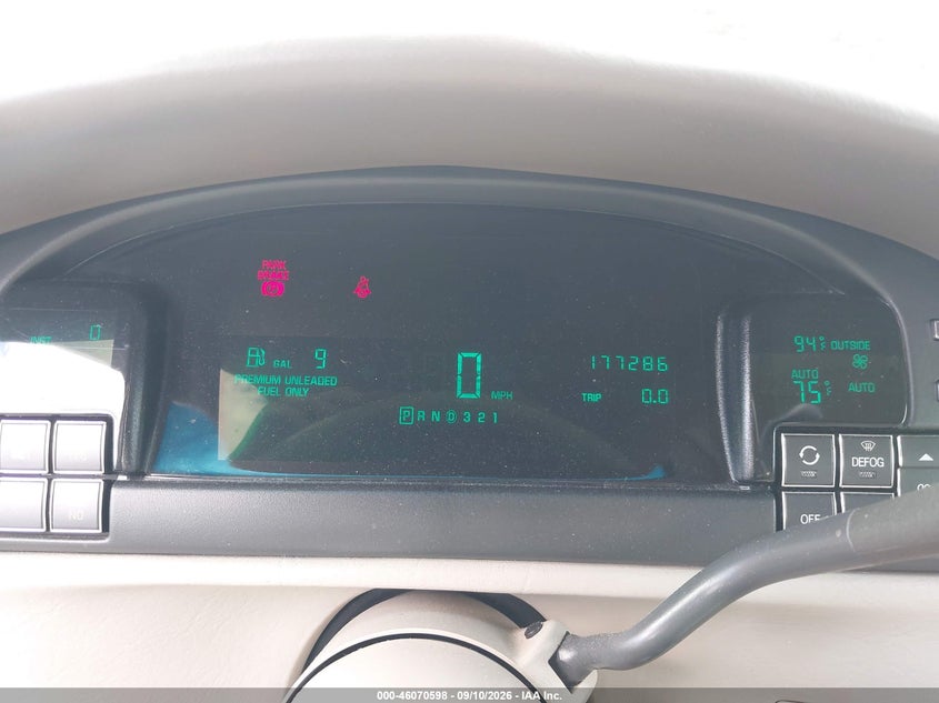 CADILLAC DEVILLE 1998 VIN 1G6KD54Y0WU763764