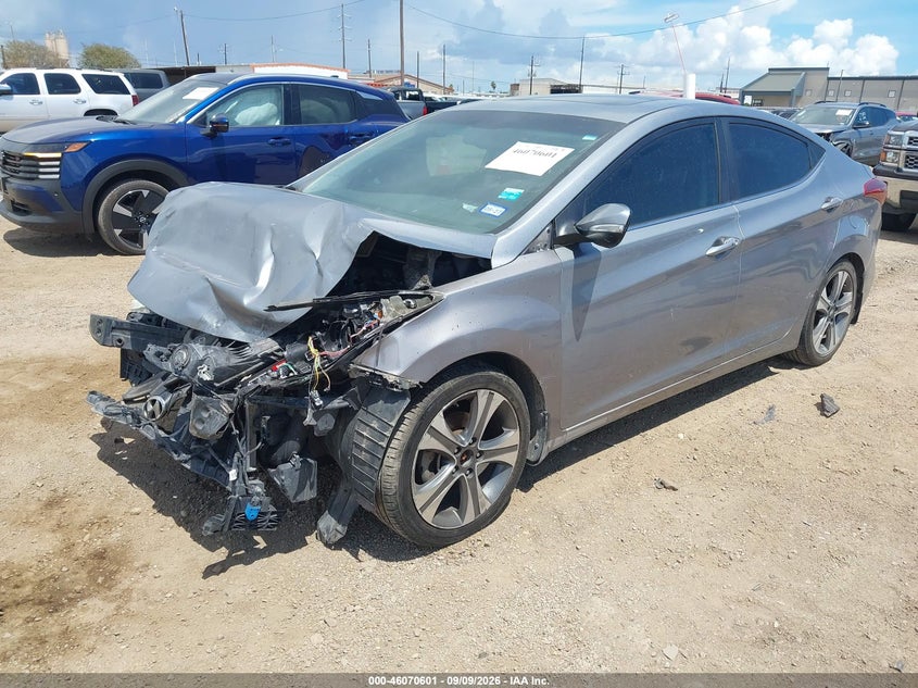 Vin: kmhdh4ah7fu346209, lot: 46570136, hyundai elantra sport 20152