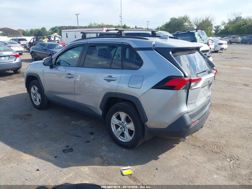 Vin: 2t3mwrfv4kw022752, lot: 46570151, toyota rav4 hybrid le 20193