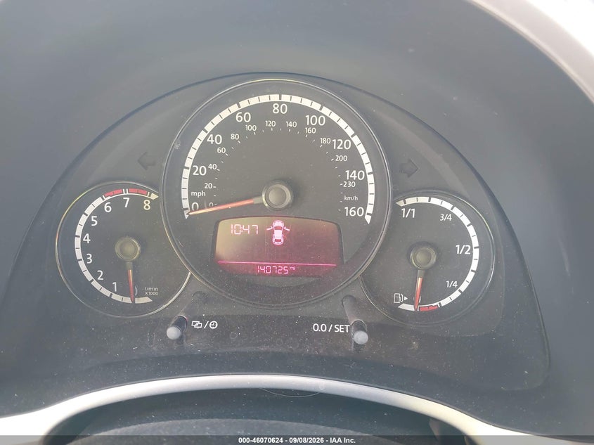 VOLKSWAGEN BEETLE 2013 VIN 3VW767AT5DM804308