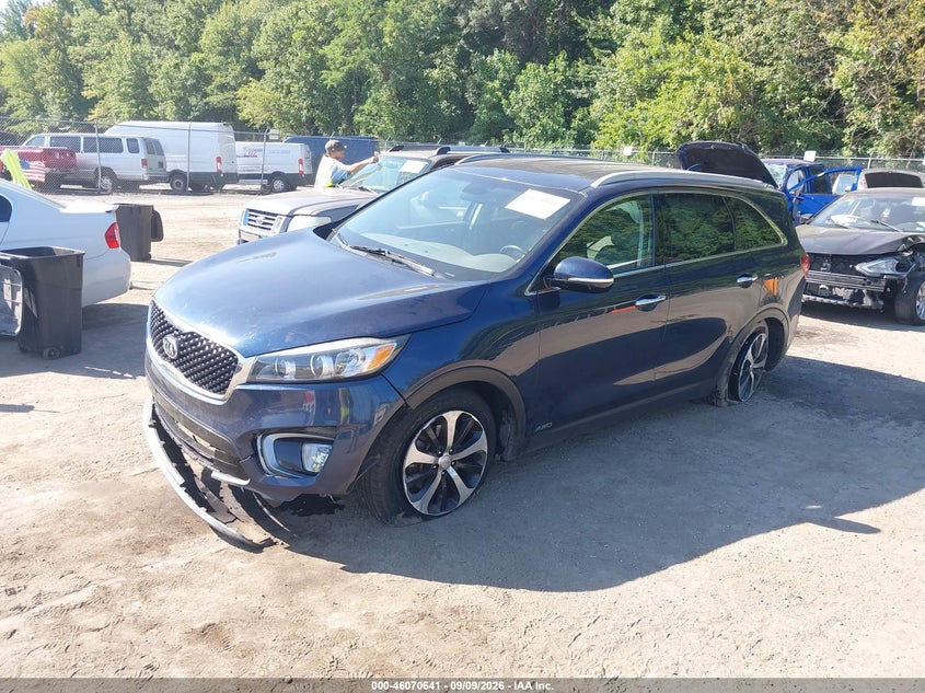 Vin: 5xyphda12gg031065, lot: 46570176, kia sorento 2.0t ex 20162