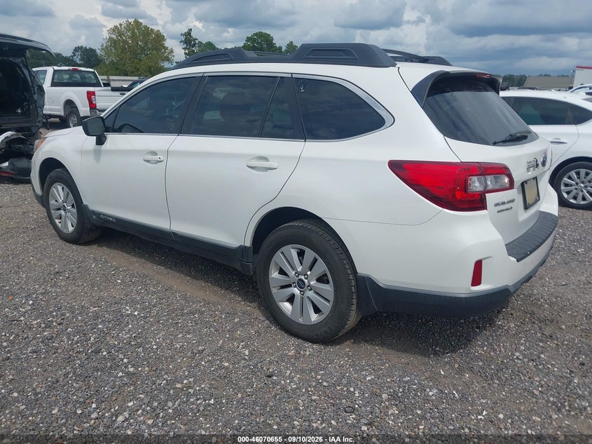 2017 SUBARU OUTBACK auction photo 3