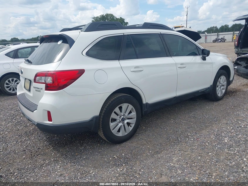 2017 SUBARU OUTBACK auction photo 4