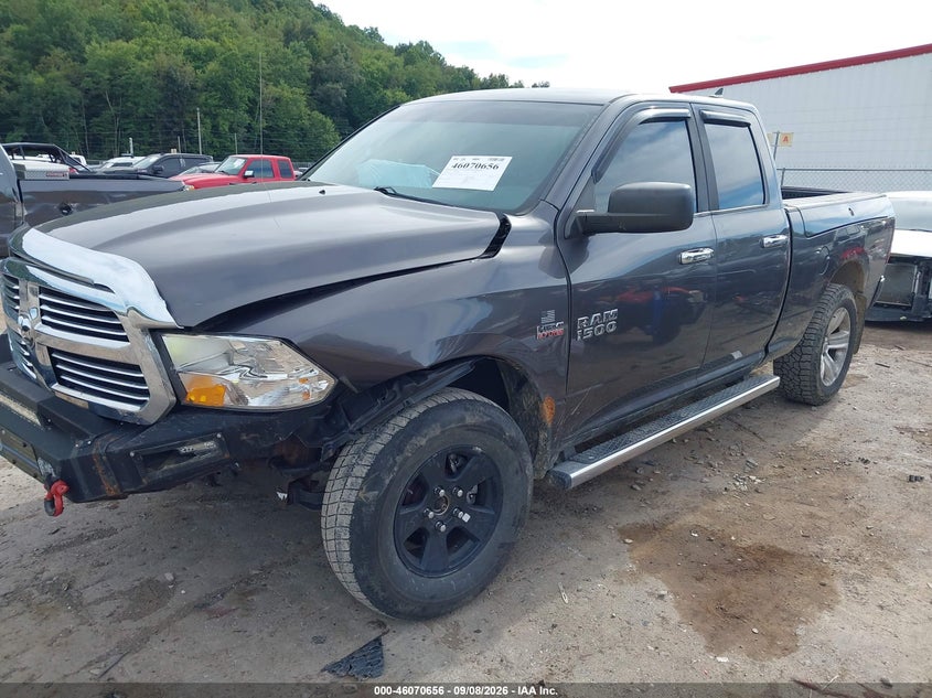 Vin: 1c6rr7gt3es393131, lot: 46570191, ram 1500 big horn 20142