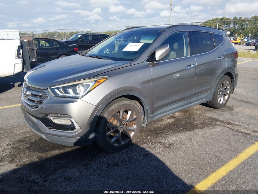 2017 HYUNDAI SANTA FE SPORT auction photo 2