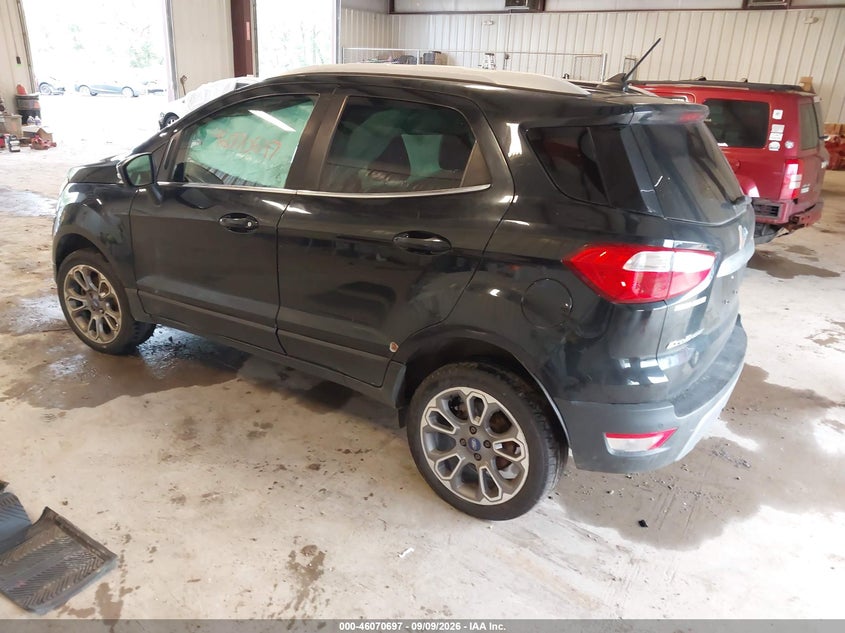 Vin: maj6p1wl8jc182579, lot: 46570232, ford ecosport titanium 20183