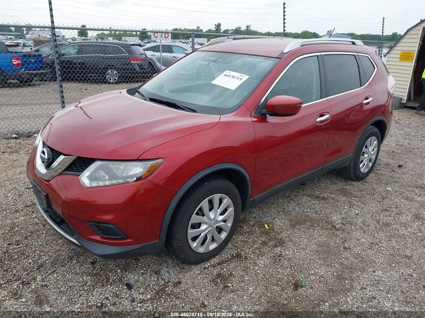 2016 NISSAN ROGUE auction photo 2