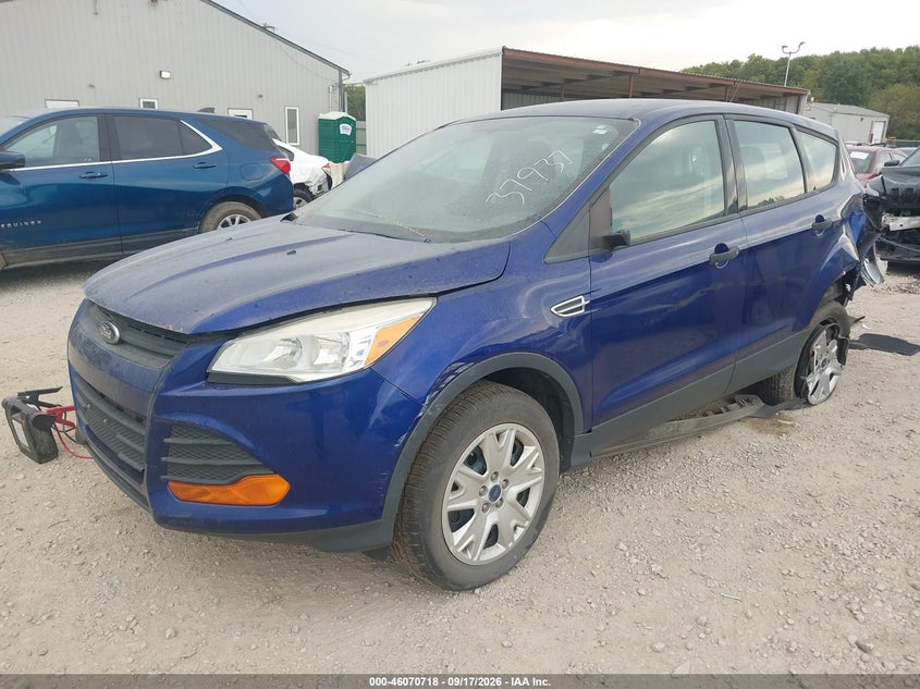 Vin: 1fmcu0f73fub37937, lot: 46570253, ford escape s 20152