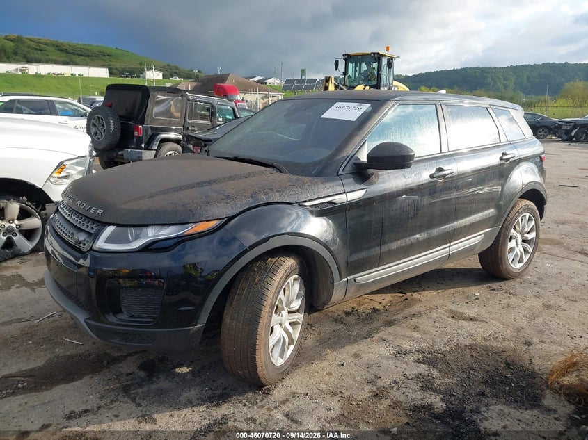 Vin: salvp2rx0kh342929, lot: 46570255, land rover range rover evoque se/se premium 20192