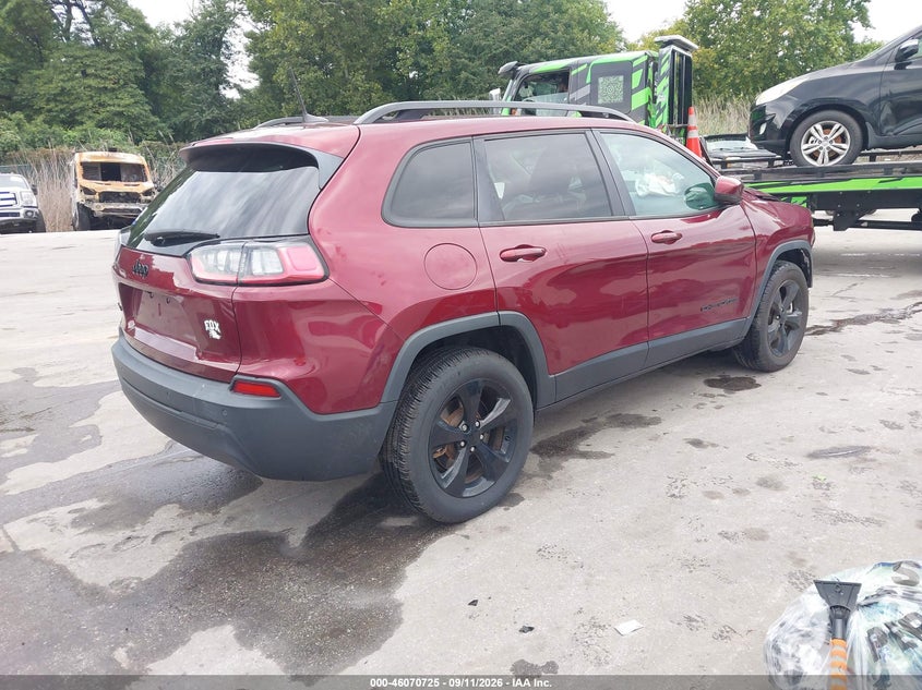 Vin: 1c4pjmlb4md223270, lot: 46570260, jeep cherokee altitude 4x4 20214