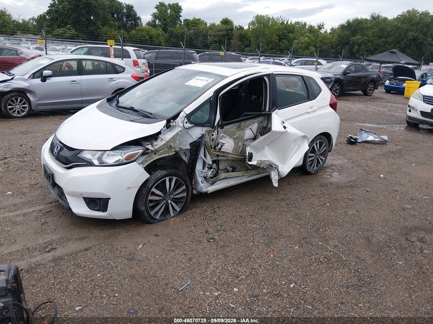 Vin: 3hggk5h73hm709751, lot: 46570263, honda fit ex 20172