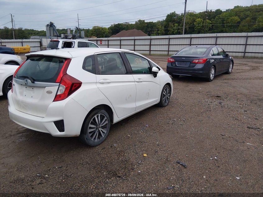 Vin: 3hggk5h73hm709751, lot: 46570263, honda fit ex 20174