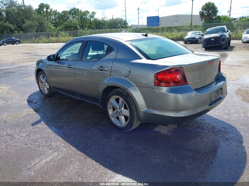 DODGE AVENGER 2013 VIN 1C3CDZCB8DN556928