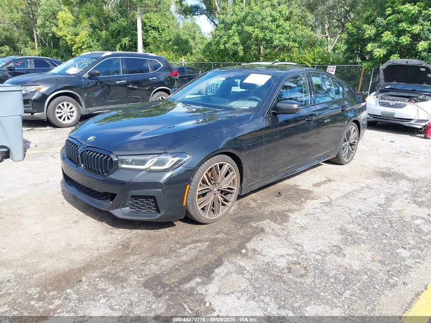 Vin: wba53bh02mww89553, lot: 46570311, bmw 530i 20212