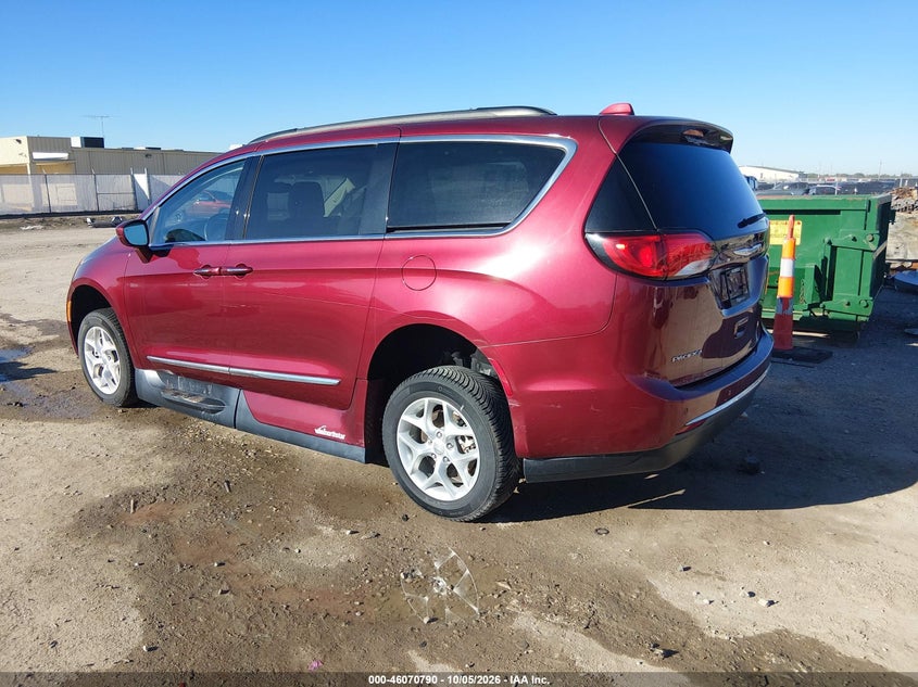 Vin: 2c4rc1bgxhr633508, lot: 46570325, chrysler pacifica touring-l 20173
