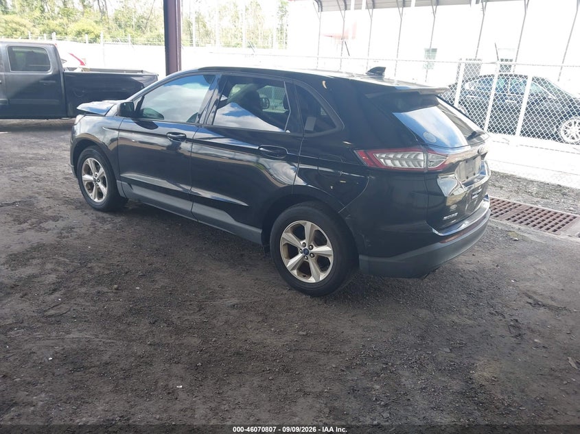 Vin: 2fmpk3g93gbb15064, lot: 46570342, ford edge se 20163